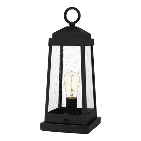 Quoizel Ravenel 1-Light Earth Black Outdoor Table Lamp RNL9807EK